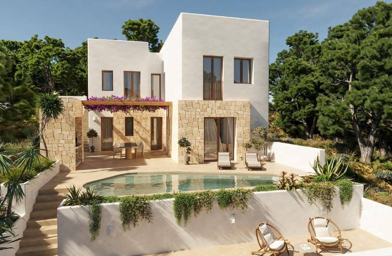 4 soverom Villa til salgs i Benissa med svømmebasseng garasje - € 1 150 000 (Ref: 6160535)