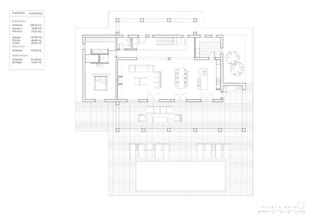 4 quarto Moradia para venda em Teulada Pueblo, Teulada-Moraira com piscina - 1 795 000 € (Ref: 6758681)