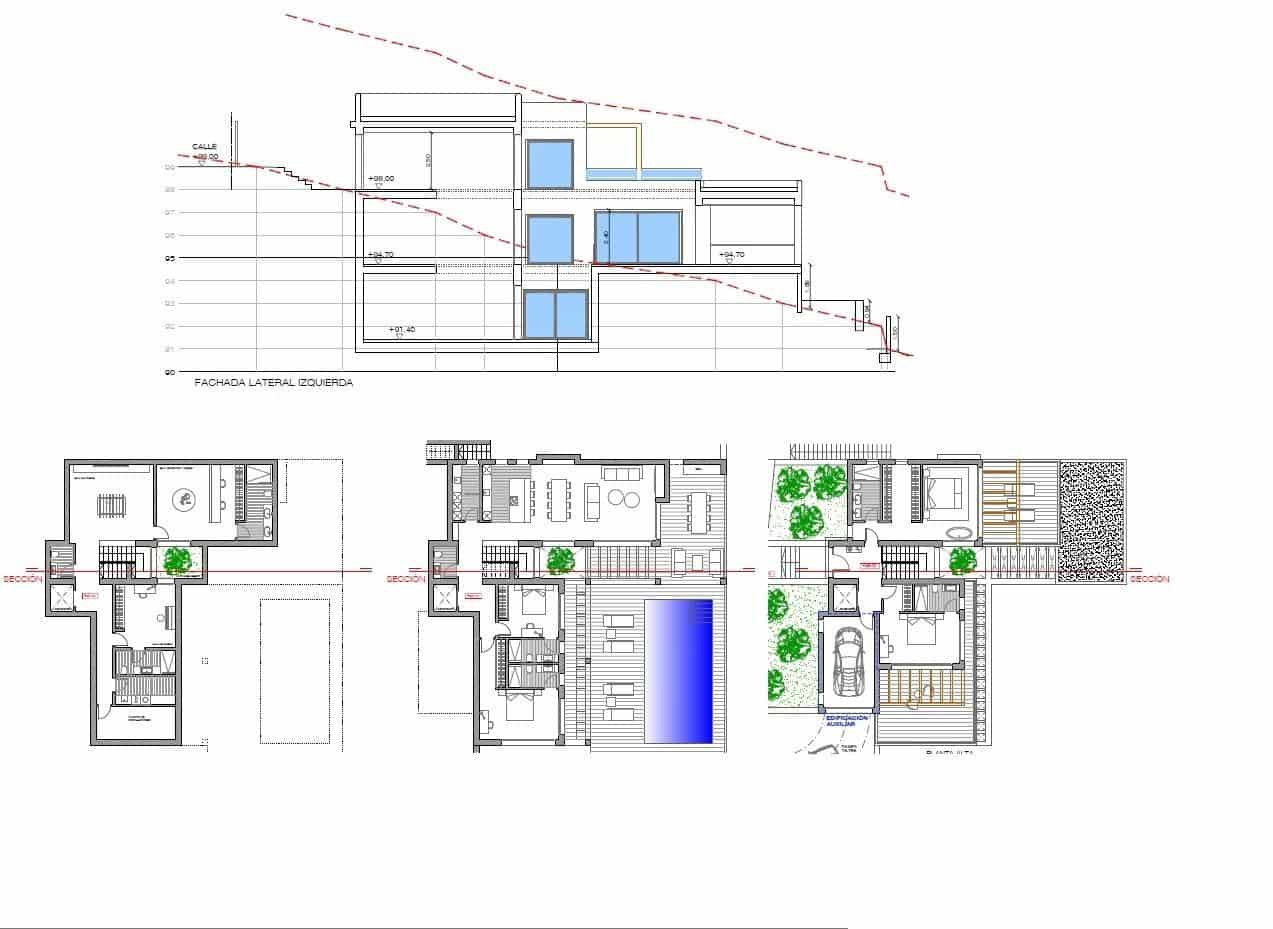 5 bedroom Villa for sale in Moraira with pool garage - € 2,300,000 (Ref: 8102652)