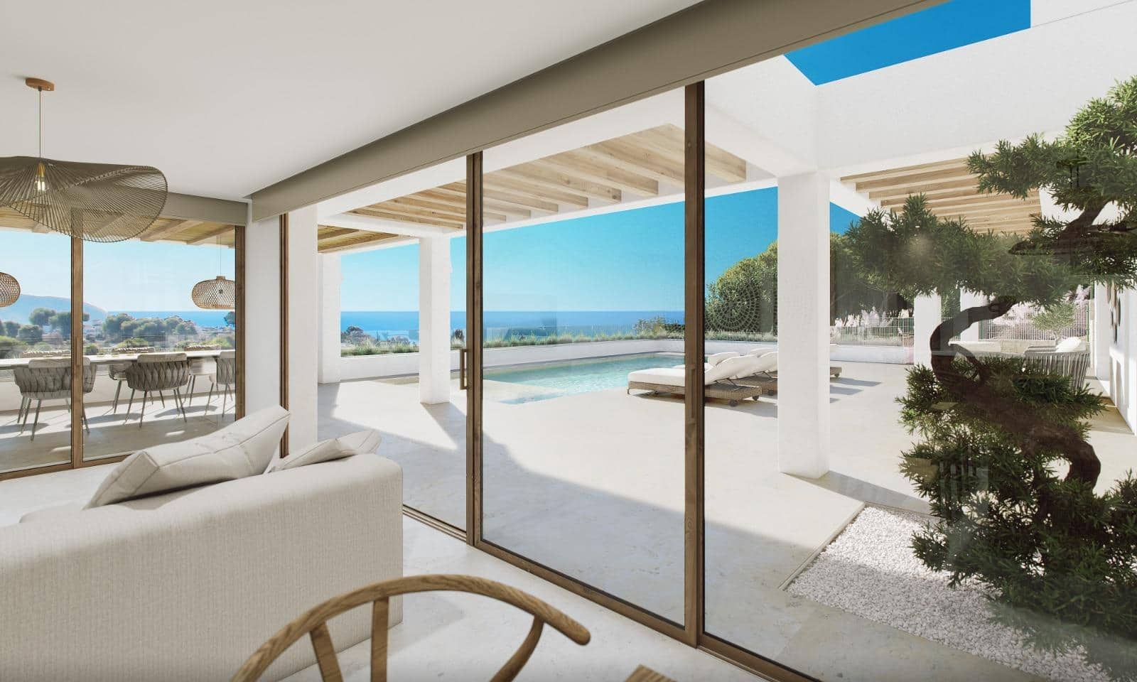 5 bedroom Villa for sale in Moraira with pool garage - € 2,300,000 (Ref: 8102652)