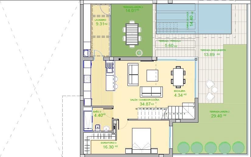 3 bedroom Villa for sale in Polop with pool - € 625,000 (Ref: 8595220)