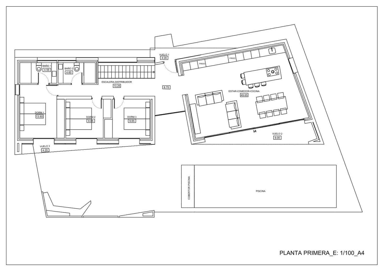 4 bedroom Villa for sale in Benissa with pool garage - € 1,370,000 (Ref: 8910970)