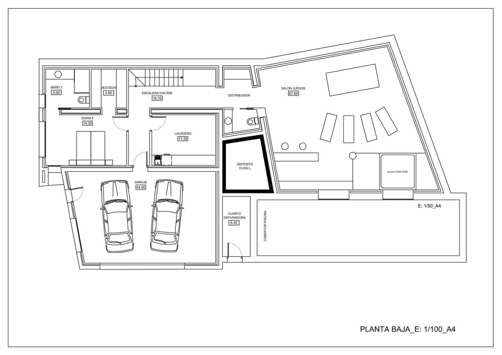 4 bedroom Villa for sale in Benissa with pool garage - € 1,370,000 (Ref: 8910970)
