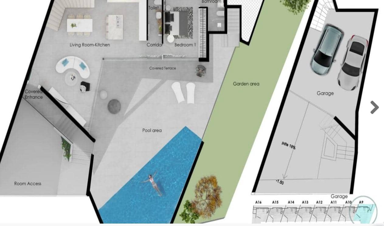 3 quarto Moradia para venda em Benitachell / Benitatxell com piscina garagem - 875 000 € (Ref: 8921444)