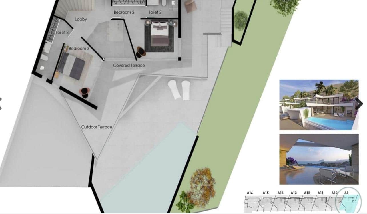 3 quarto Moradia para venda em Benitachell / Benitatxell com piscina garagem - 875 000 € (Ref: 8921444)