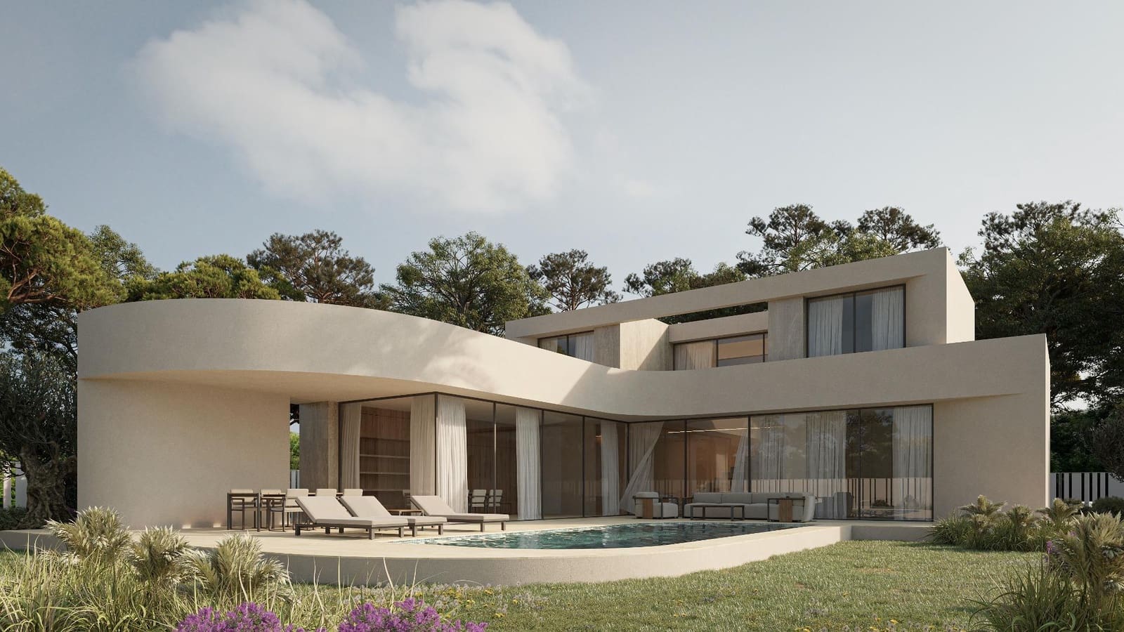 3 makuuhuone Huvila myytävänä paikassa Javea / Xabia mukana uima-altaan - 1 295 000 € (Ref: 8923917)