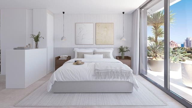 3 makuuhuone Huoneisto myytävänä paikassa Pueblo, Calpe / Calp mukana uima-altaan 
autotalli - 698 000 € (Ref: 8926299)