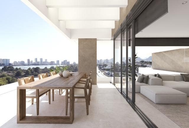 3 makuuhuone Kattohuoneisto myytävänä paikassa Pueblo, Calpe / Calp mukana uima-altaan - 1 672 000 € (Ref: 8926300)