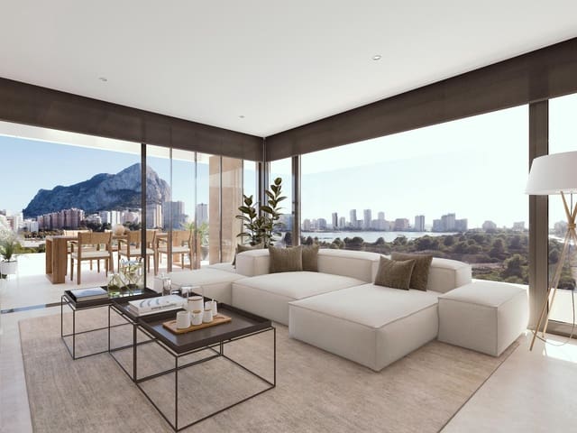 3 makuuhuone Kattohuoneisto myytävänä paikassa Pueblo, Calpe / Calp mukana uima-altaan - 1 672 000 € (Ref: 8926300)