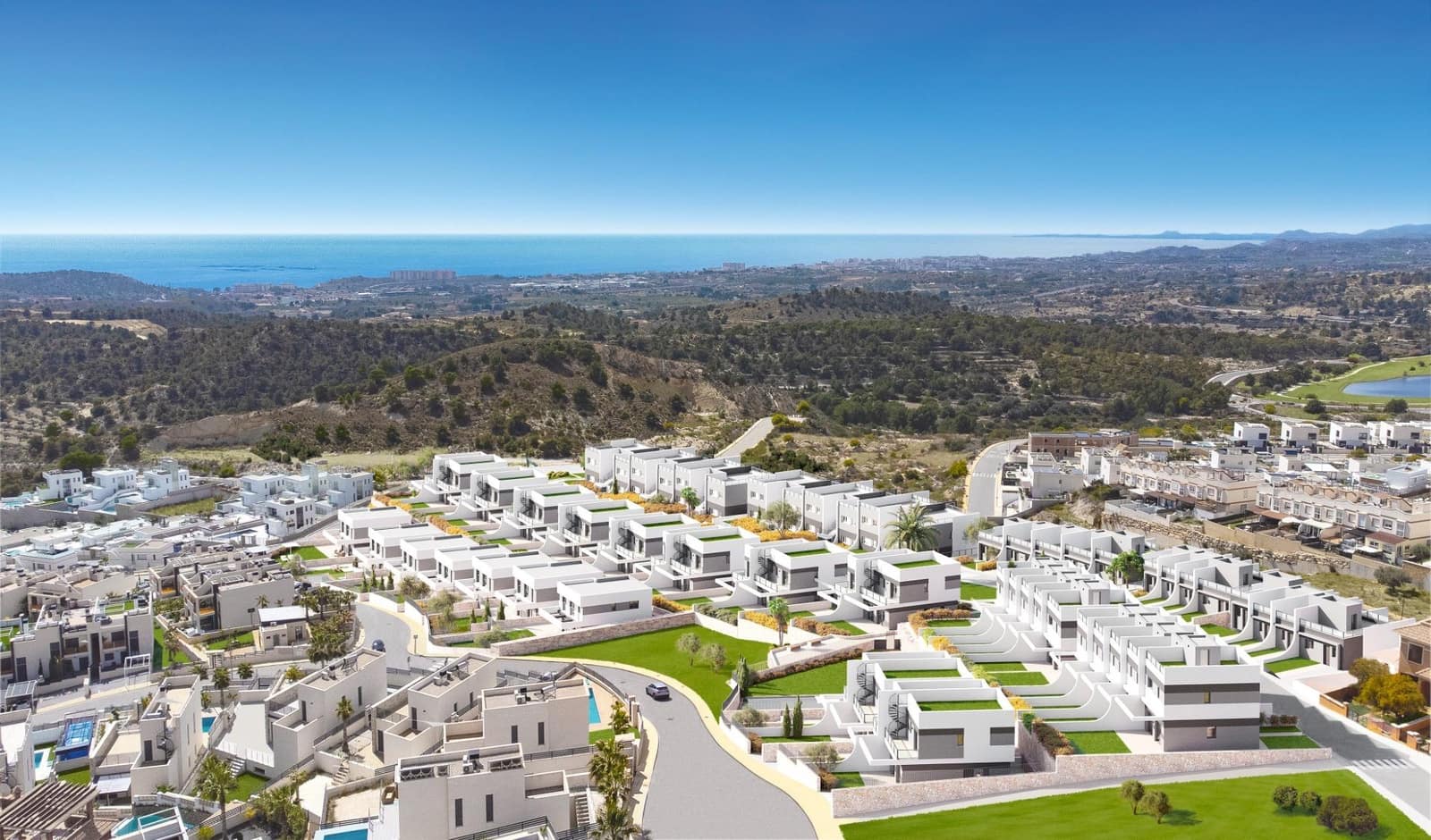 4 chambre Villa/Maison à vendre à Finestrat avec piscine garage - 555 000 € (Ref: 9400909)