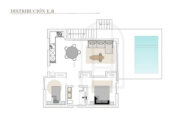 2 makuuhuone Huvila myytävänä paikassa Moraira, Teulada-Moraira - 430 000 € (Ref: 9456227)