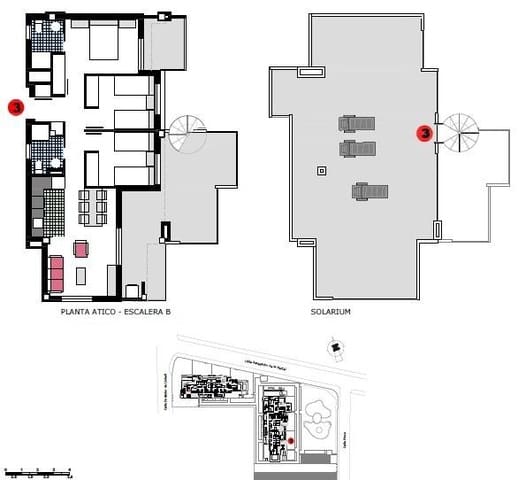 3 quarto Apartamento para venda em Les Bassetes - El Marjal, Dénia com piscina garagem - 499 000 € (Ref: 9535915)