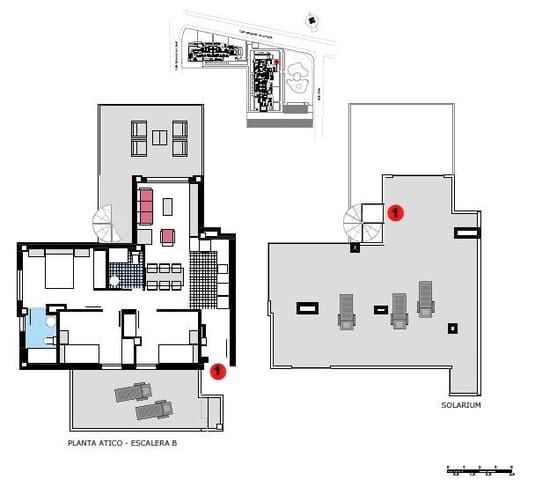 3 quarto Apartamento para venda em Les Bassetes - El Marjal, Dénia com piscina garagem - 499 000 € (Ref: 9535915)