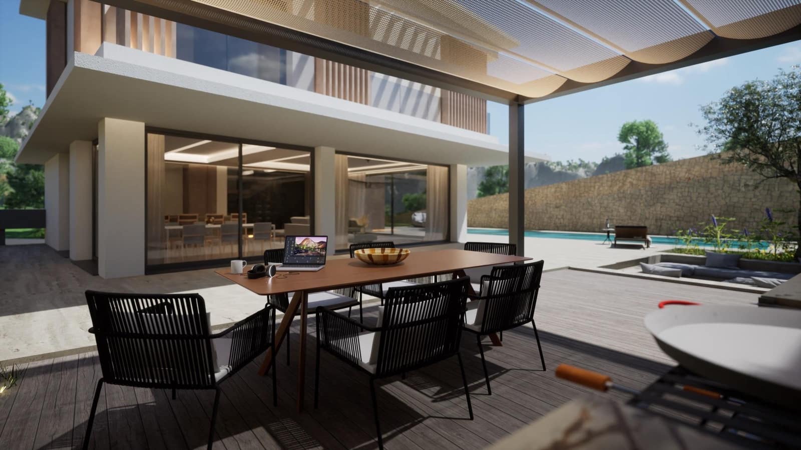 4 makuuhuone Huvila myytävänä paikassa Moraira mukana uima-altaan - 1 675 000 € (Ref: 9899177)