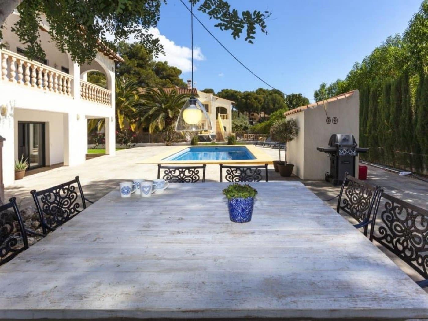 6 makuuhuone Huvila vuokrattavana paikassa Moraira mukana uima-altaan - 3 000 € (Ref: 9913159)