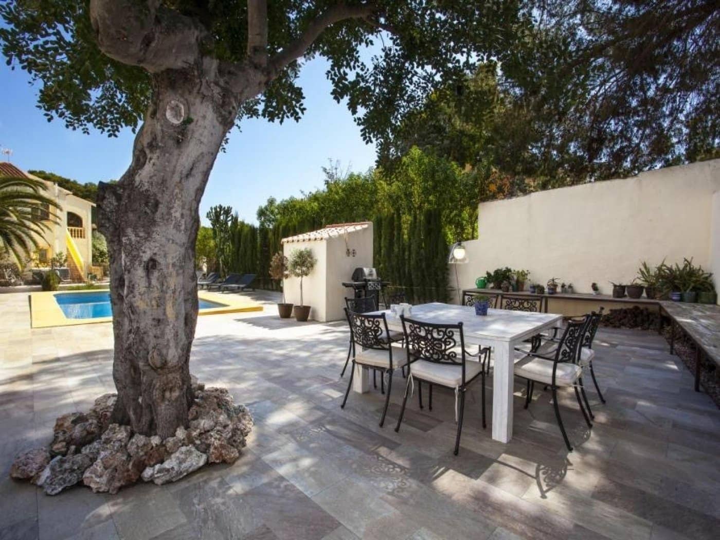 6 makuuhuone Huvila vuokrattavana paikassa Moraira mukana uima-altaan - 3 000 € (Ref: 9913159)