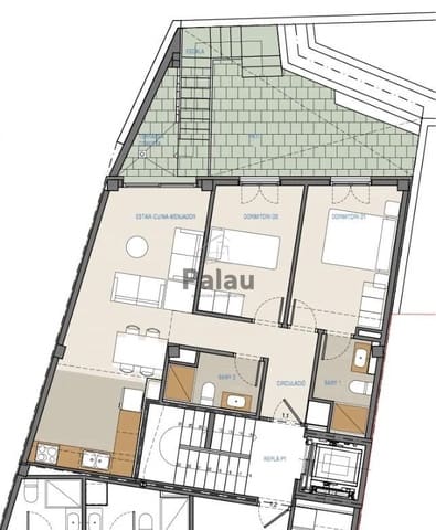 Piso de 2 habitaciones en Ciutadella, Ciutadella de Menorca en venta - 328.800 € (Ref: 9515919)
