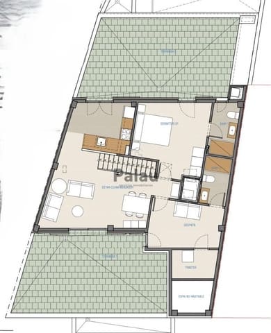 Piso de 2 habitaciones en Ciutadella, Ciutadella de Menorca en venta - 328.800 € (Ref: 9515919)