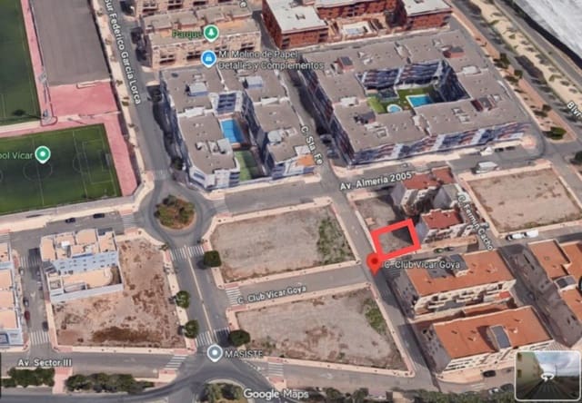 Byggegrund til salg i Las Cabañuelas, Vícar - € 35.000 (Ref: 9975729)
