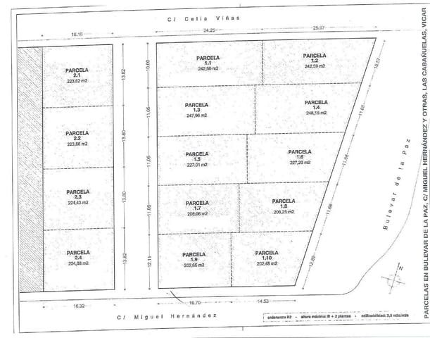 Byggetomt til salgs i Las Cabañuelas, Vícar - € 55 000 (Ref: 9982947)