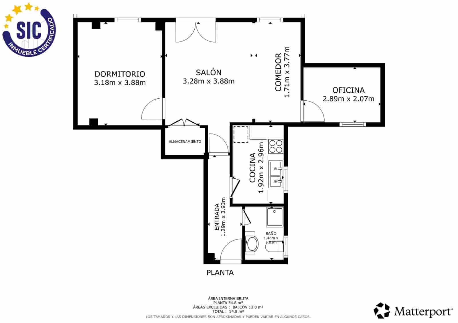 Piso de 2 habitaciones en València ciudad en venta - 154.000 € (Ref: 10009226)