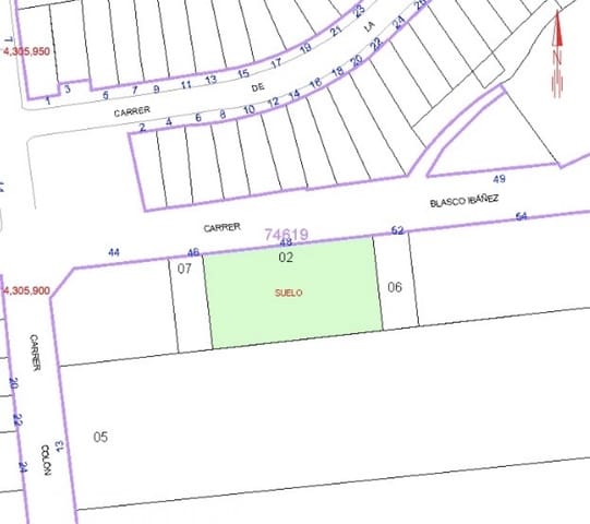 Byggegrund til salg i Castelló de Rugat - € 140.000 (Ref: 6668794)