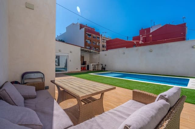 6 soverom Villa til salgs i Natzaret, Valencia by med svømmebasseng garasje - € 650 000 (Ref: 8302915)