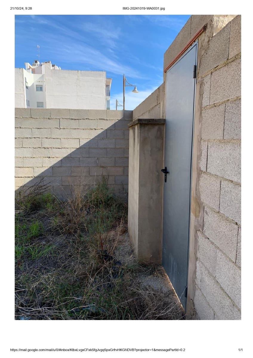 Byggetomt til salgs i Benifaio - € 270 000 (Ref: 8573887)