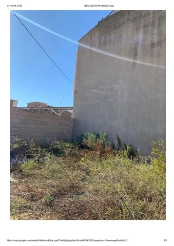 Building Plot for sale in Benifaió - € 270,000 (Ref: 8573887)