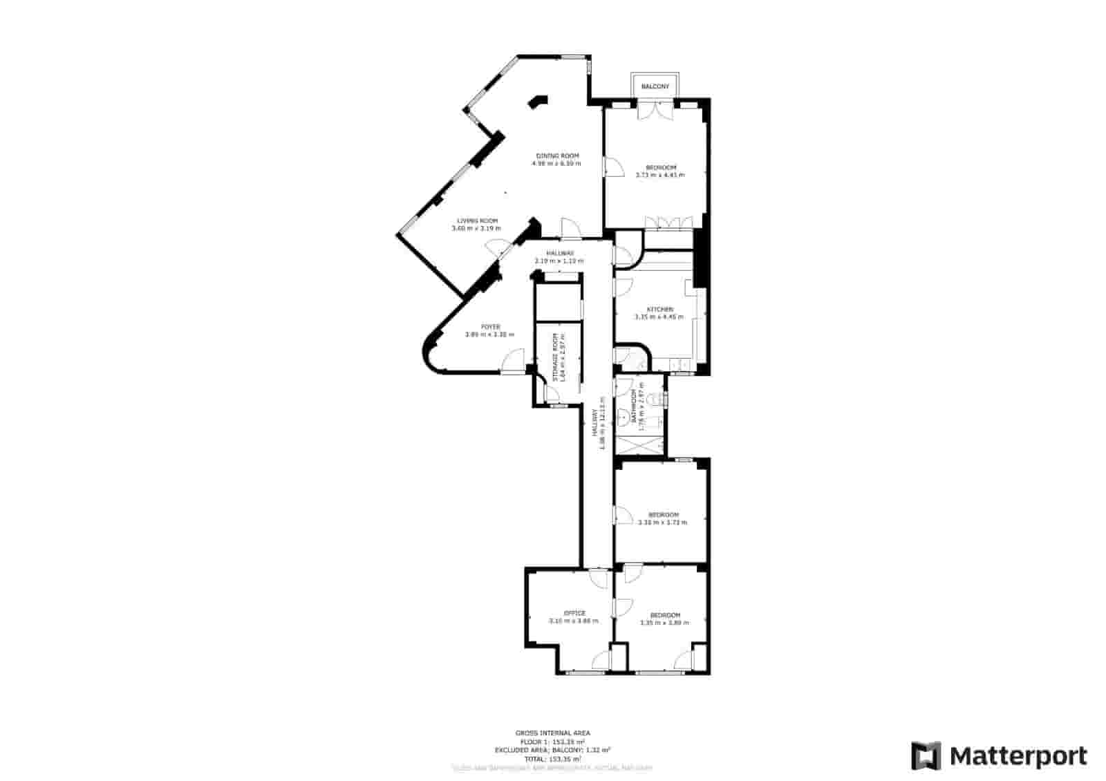 4 soverom Leilighet til salgs i Valencia by - € 840 000 (Ref: 8692526)
