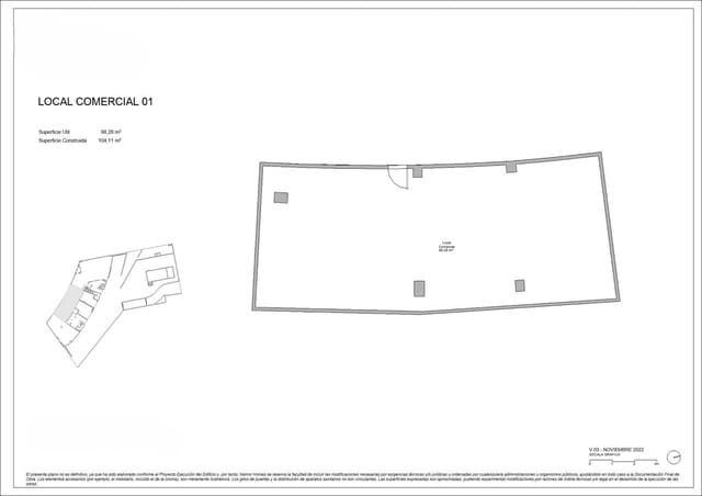 Erhverv til leje i La Punta, Valencia by - € 950 (Ref: 8867113)