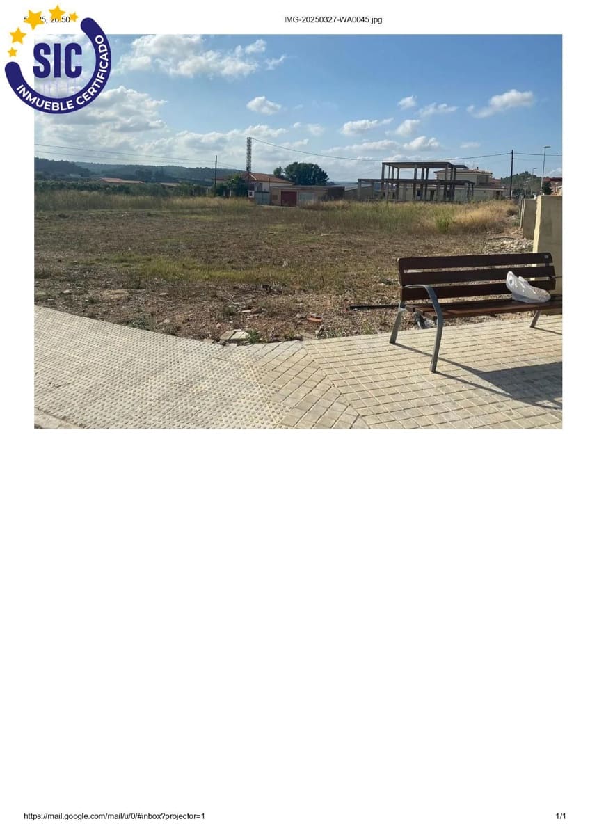 Byggegrund til salg i Chella - € 80.000 (Ref: 8921556)