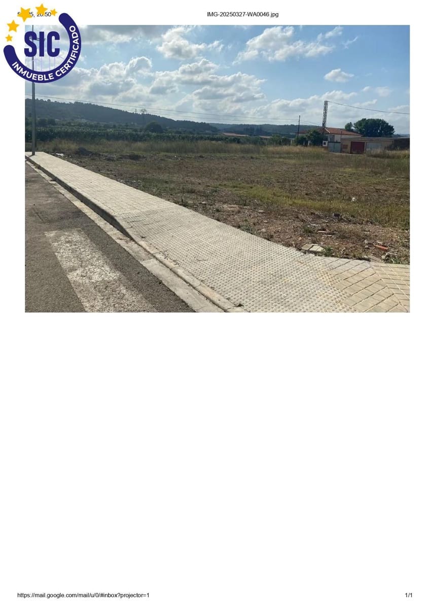 Byggegrund til salg i Chella - € 80.000 (Ref: 8921556)