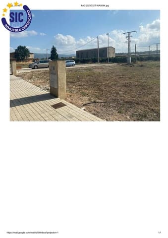 Terreno para Construção para venda em Chella - 80 000 € (Ref: 8921556)