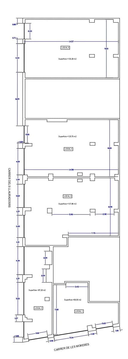 Erhverv til leje i Valencia by - € 4.500 (Ref: 9012190)