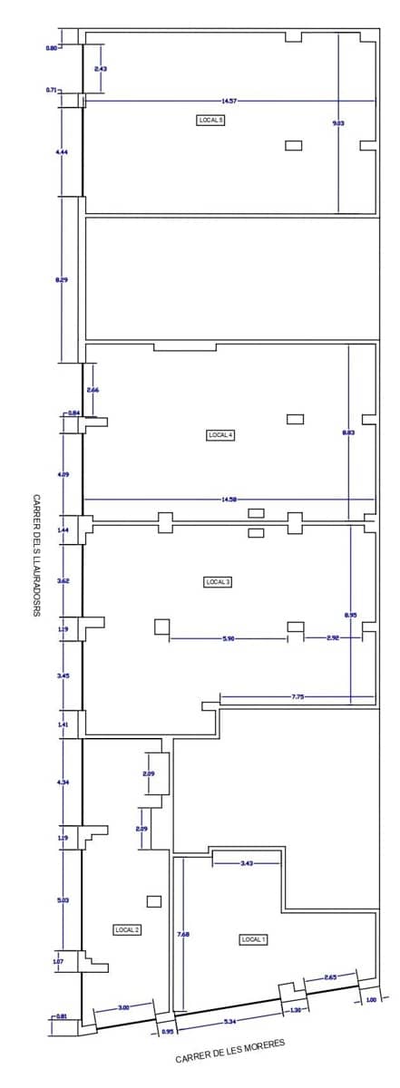 Erhverv til leje i Valencia by - € 4.500 (Ref: 9012190)