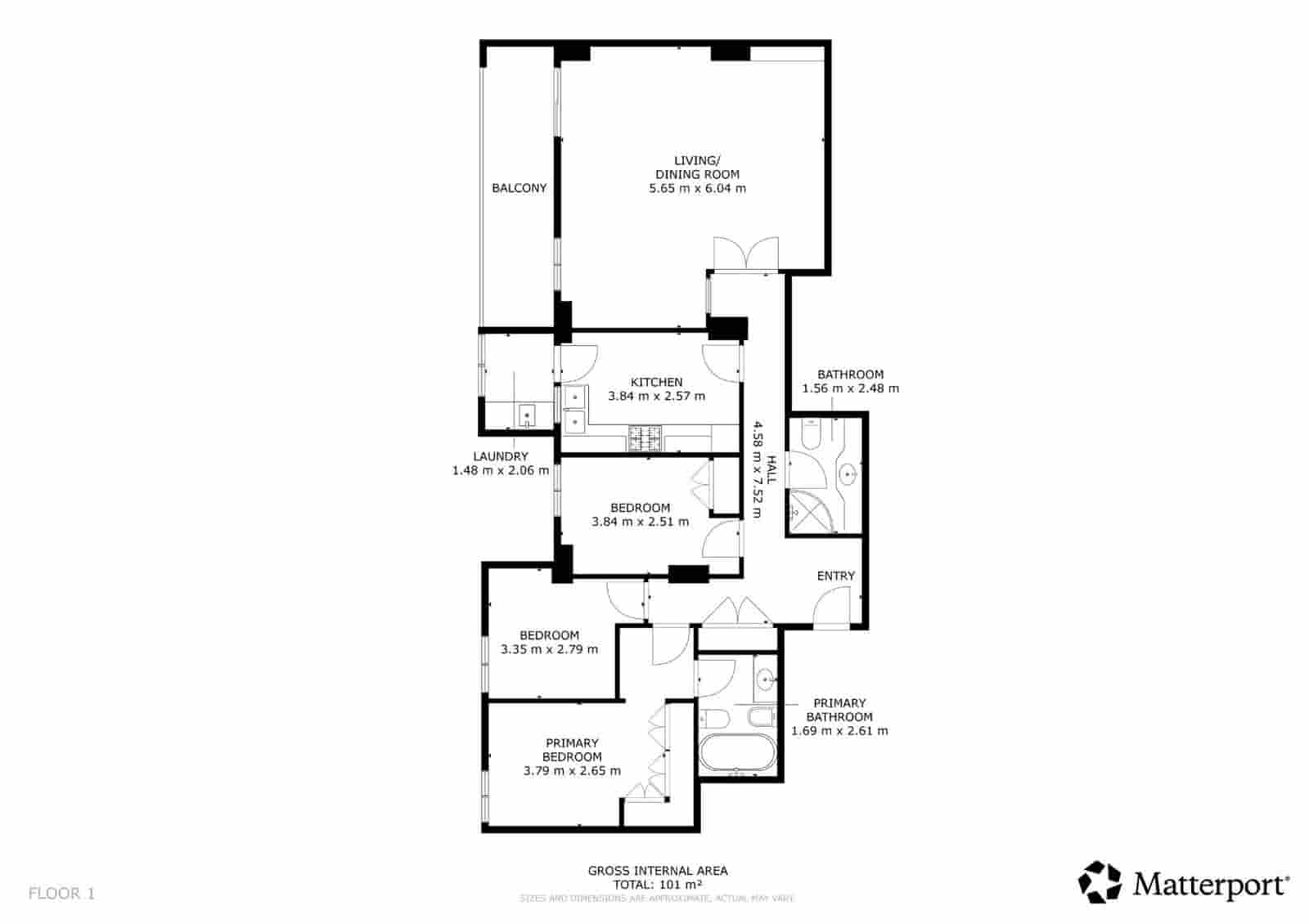3 slaapkamer Flat te koop in Valencia stad - € 360.000 (Ref: 9422283)