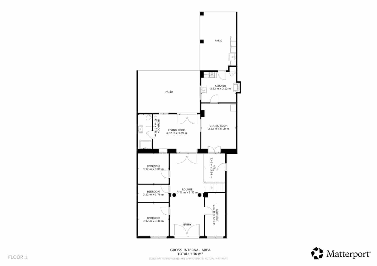4 makuuhuone Huoneisto myytävänä paikassa Carcaixent - 155 000 € (Ref: 9435186)