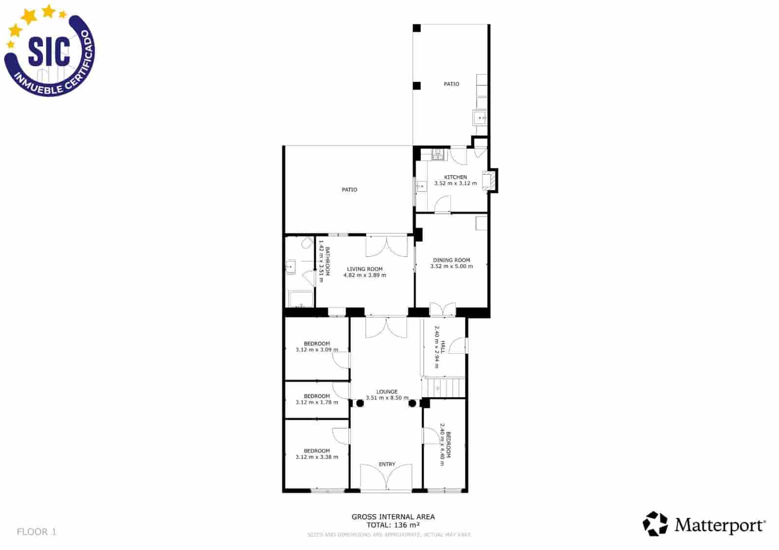 4 soveværelse Lejlighed til salg i Carcaixent - € 155.000 (Ref: 9435186)