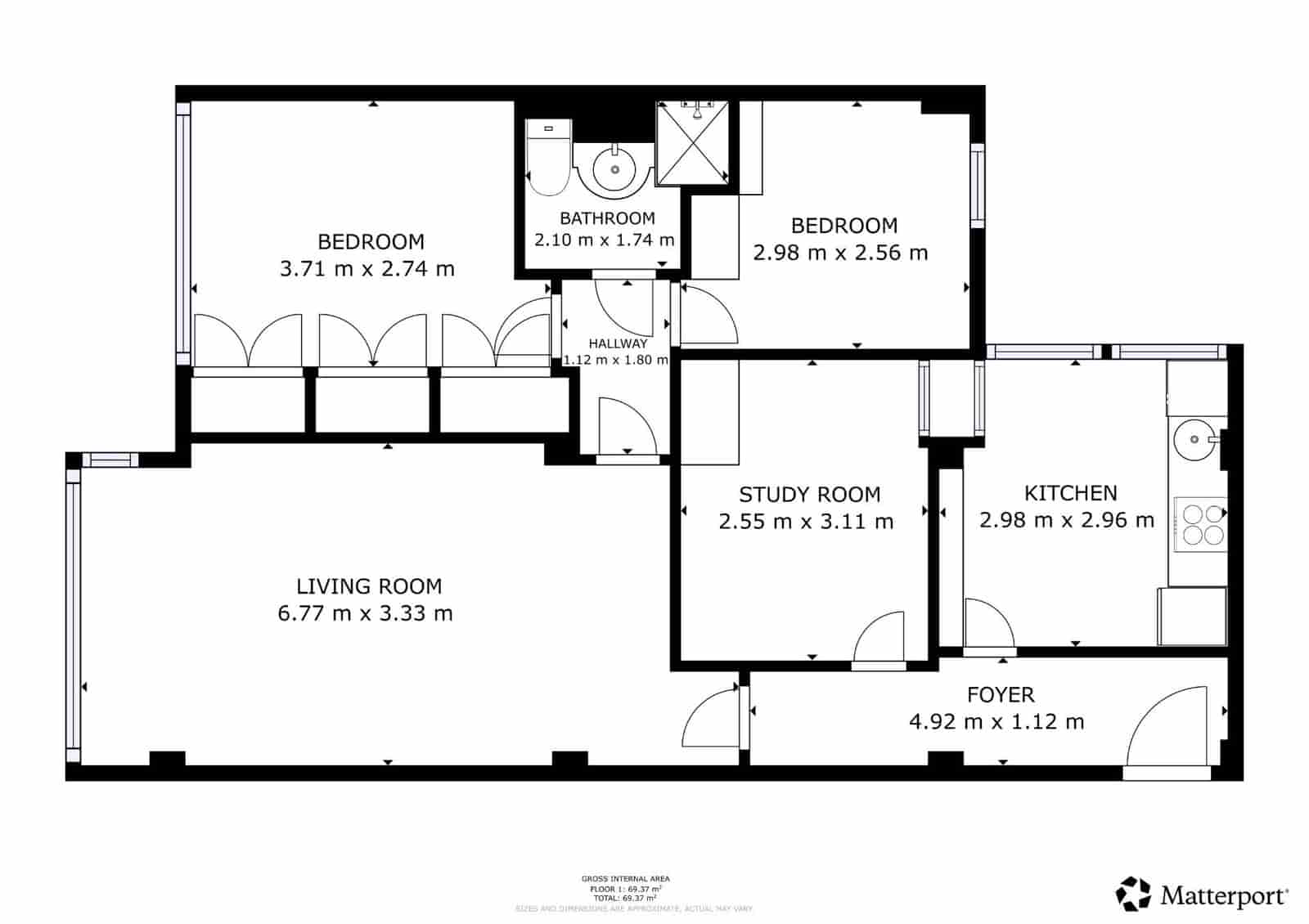 3 bedroom Flat for sale in Valencia city - € 249,000 (Ref: 9473085)
