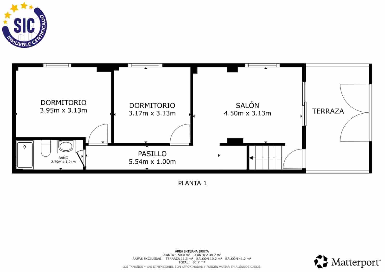 3 Zimmer Doppelhaus zu verkaufen in Oliva mit Pool - 199.000 € (Ref: 9513560)