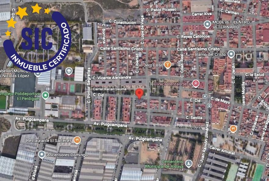 Działka budowlana na sprzedaż w Aldaia - 72 000 € (Ref: 9513561)