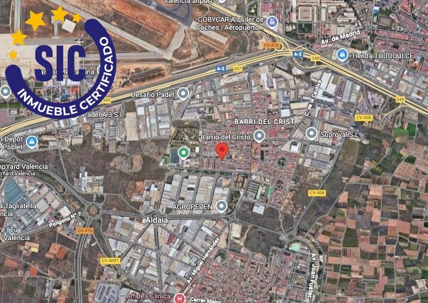 Działka budowlana na sprzedaż w Aldaia - 72 000 € (Ref: 9513561)