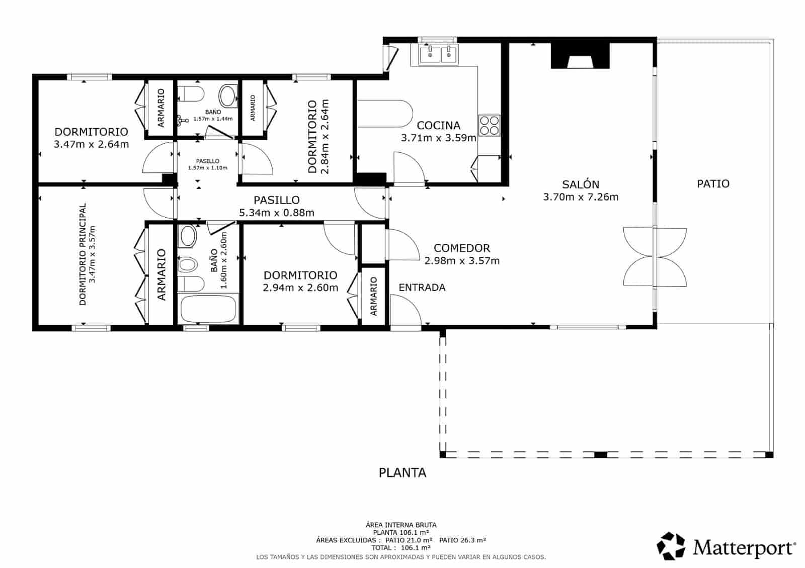 4 soverom Villa til salgs i La Canada med svømmebasseng garasje - € 560 000 (Ref: 9568988)