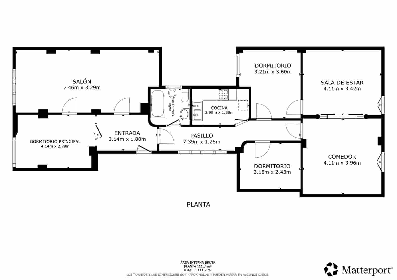 5 makuuhuone Asunto myytävänä paikassa Valencia kaupunki - 750 000 € (Ref: 9637772)