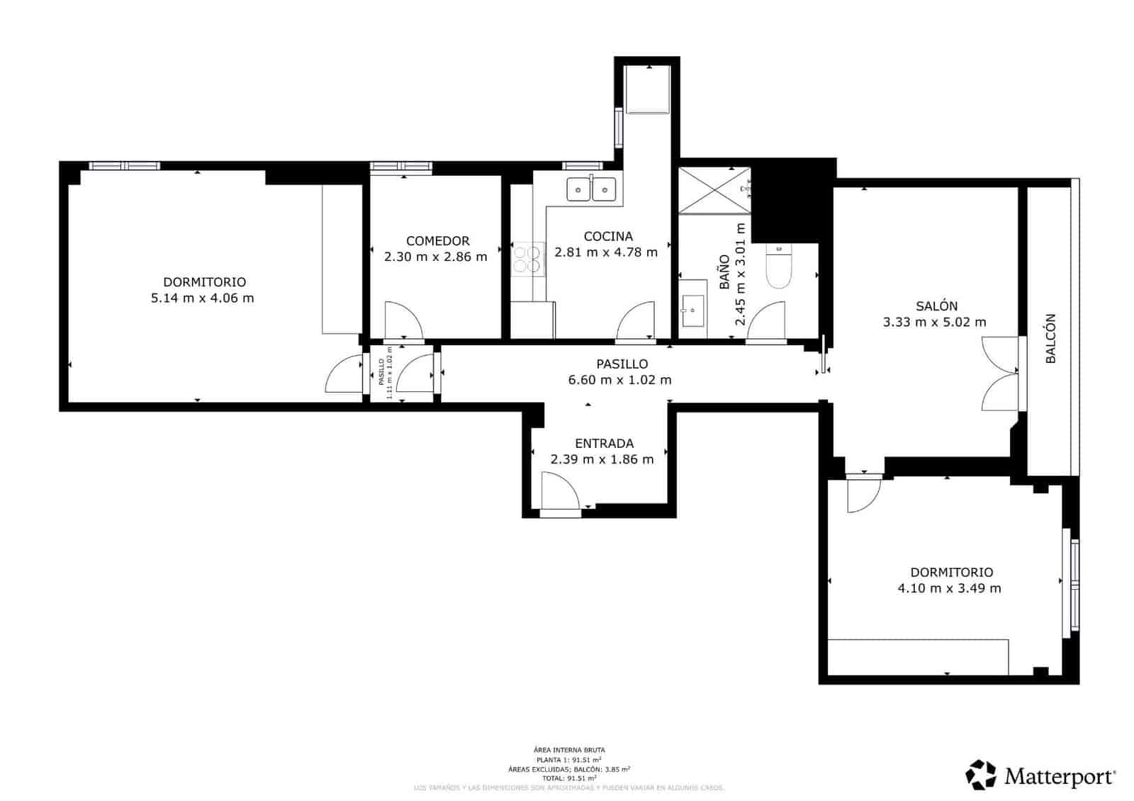 3 bedroom Flat for sale in Valencia city - € 256,000 (Ref: 9839469)
