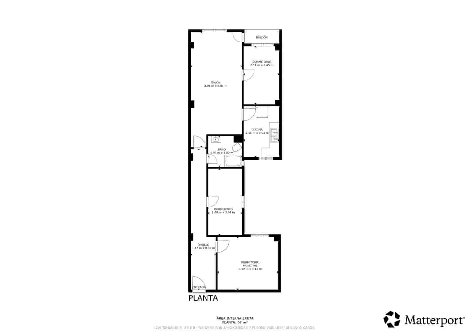 3 sovrum Lägenhet till salu i Xirivella - 149 900 € (Ref: 9846583)