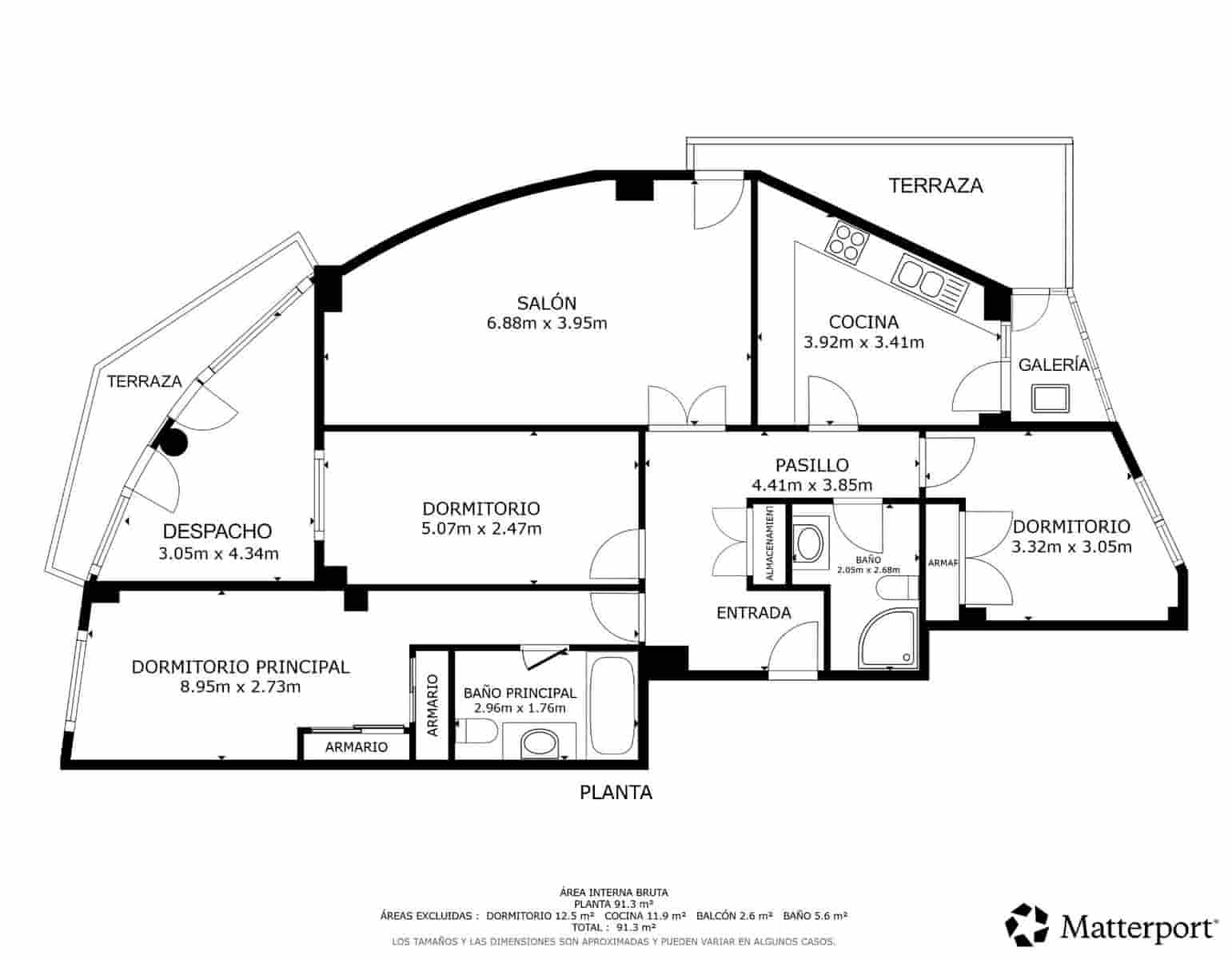 3 quarto Apartamento para venda em Valencia cidade com piscina garagem - 625 000 € (Ref: 9884962)