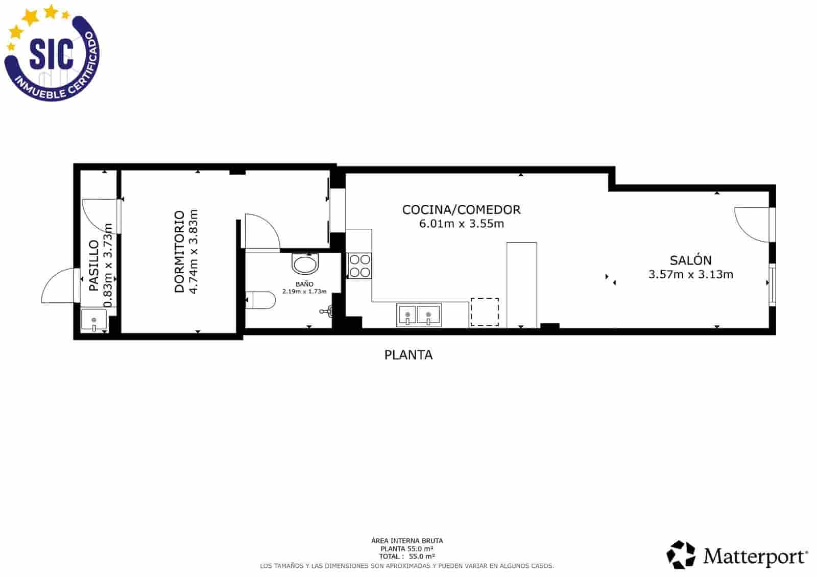 1 bedroom Apartment for sale in Valencia city with garage - € 350,000 (Ref: 9892517)