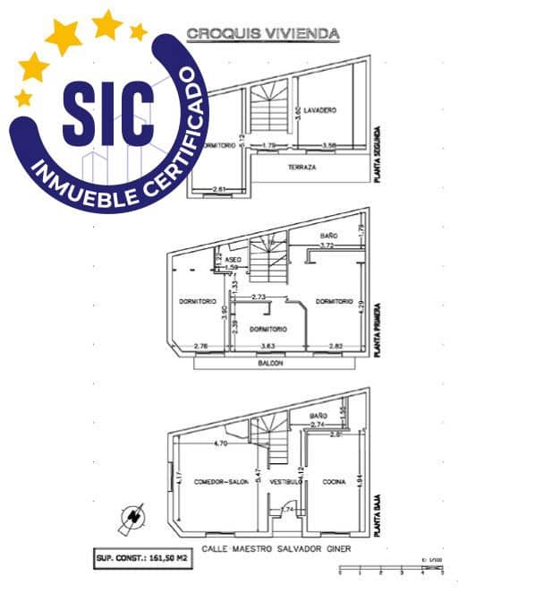 4 bedroom Terraced Villa for sale in Casinos - € 190,000 (Ref: 9908132)